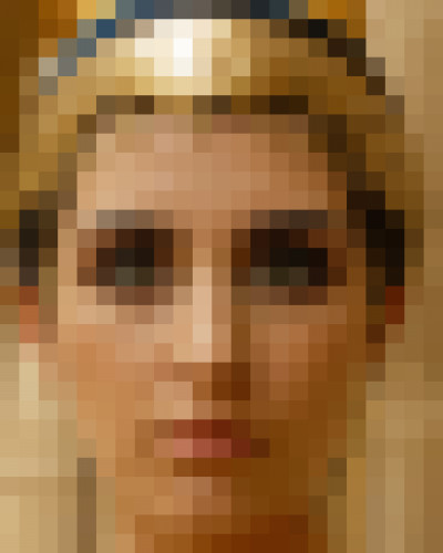 Pixelated portrait